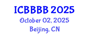 International Conference on Biomathematics, Biostatistics, Bioinformatics and Bioengineering (ICBBBB) October 02, 2025 - Beijing, China