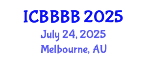 International Conference on Biomathematics, Biostatistics, Bioinformatics and Bioengineering (ICBBBB) July 24, 2025 - Melbourne, Australia