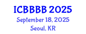 International Conference on Biomathematics, Biostatistics, Bioinformatics and Bioengineering (ICBBBB) September 18, 2025 - Seoul, Republic of Korea