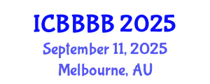 International Conference on Biomathematics, Biostatistics, Bioinformatics and Bioengineering (ICBBBB) September 11, 2025 - Melbourne, Australia