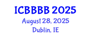 International Conference on Biomathematics, Biostatistics, Bioinformatics and Bioengineering (ICBBBB) August 28, 2025 - Dublin, Ireland