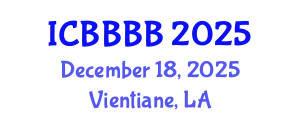 International Conference on Biomathematics, Biostatistics, Bioinformatics and Bioengineering (ICBBBB) December 18, 2025 - Vientiane, Laos