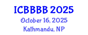 International Conference on Biomathematics, Biostatistics, Bioinformatics and Bioengineering (ICBBBB) October 16, 2025 - Kathmandu, Nepal