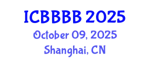 International Conference on Biomathematics, Biostatistics, Bioinformatics and Bioengineering (ICBBBB) October 09, 2025 - Shanghai, China