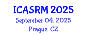 International Conference on Applied Statistics and Research Methods (ICASRM) September 04, 2025 - Prague, Czechia