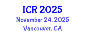International Conference on Rheology (ICR) November 24, 2025 - Vancouver, Canada