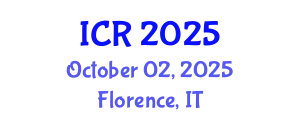 International Conference on Rheology (ICR) October 02, 2025 - Florence, Italy
