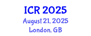 International Conference on Rheology (ICR) August 21, 2025 - London, United Kingdom