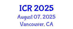 International Conference on Rheology (ICR) August 07, 2025 - Vancouver, Canada