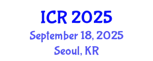 International Conference on Rheology (ICR) September 18, 2025 - Seoul, Republic of Korea