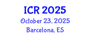 International Conference on Rheology (ICR) October 23, 2025 - Barcelona, Spain