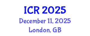 International Conference on Rheology (ICR) December 11, 2025 - London, United Kingdom