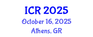 International Conference on Rheology (ICR) October 16, 2025 - Athens, Greece