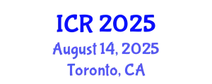 International Conference on Rheology (ICR) August 14, 2025 - Toronto, Canada