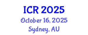 International Conference on Rheology (ICR) October 16, 2025 - Sydney, Australia