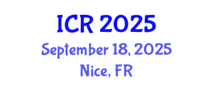 International Conference on Rheology (ICR) September 18, 2025 - Nice, France