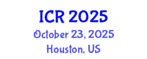 International Conference on Rheology (ICR) October 23, 2025 - Houston, United States