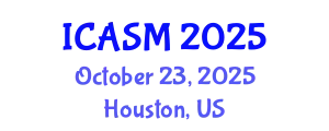 International Conference on Applied Sport Management (ICASM) October 23, 2025 - Houston, United States