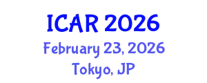International Conference on Autism Research (ICAR) February 23, 2026 - Tokyo, Japan