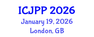 International Conference on Jungian Psychology and Psychoanalysis (ICJPP) January 19, 2026 - London, United Kingdom
