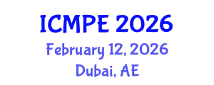 International Conference on Marine Pollution and Ecotoxicology (ICMPE) February 12, 2026 - Dubai, United Arab Emirates