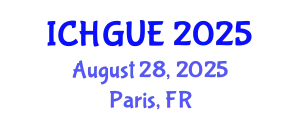 International Conference on Human Geography and Urban Environments (ICHGUE) August 28, 2025 - Paris, France