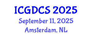International Conference on Geodetic Datum and Coordinate Systems (ICGDCS) September 11, 2025 - Amsterdam, Netherlands