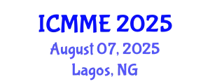 International Conference on Mathematics and Mathematics Education (ICMME) August 07, 2025 - Lagos, Nigeria