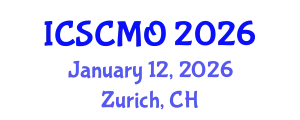 International Conference on Supply Chain Management and Operations (ICSCMO) January 12, 2026 - Zurich, Switzerland