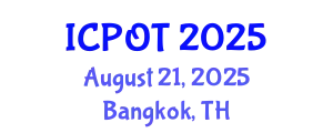 International Conference on Physical and Occupational Therapy (ICPOT) August 21, 2025 - Bangkok, Thailand