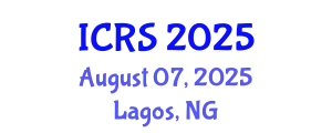 International Conference on Road Safety (ICRS) August 07, 2025 - Lagos, Nigeria