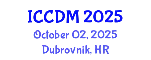 International Conference on Continuum Damage Mechanics (ICCDM) October 02, 2025 - Dubrovnik, Croatia