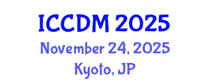 International Conference on Continuum Damage Mechanics (ICCDM) November 24, 2025 - Kyoto, Japan