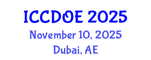 International Conference on Cosmetic Dentistry, Odontology and Endodontics (ICCDOE) November 10, 2025 - Dubai, United Arab Emirates