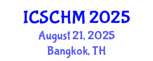 International Conference on Structural Control and Health Monitoring (ICSCHM) August 21, 2025 - Bangkok, Thailand