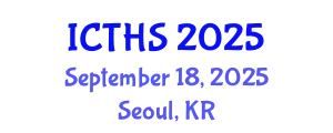 International Conference on Tourism and Hospitality Studies (ICTHS) September 18, 2025 - Seoul, Republic of Korea