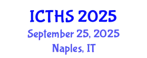 International Conference on Tourism and Hospitality Studies (ICTHS) September 25, 2025 - Naples, Italy