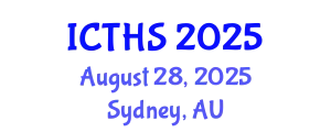 International Conference on Tourism and Hospitality Studies (ICTHS) August 28, 2025 - Sydney, Australia