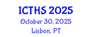 International Conference on Tourism and Hospitality Studies (ICTHS) October 30, 2025 - Lisbon, Portugal