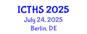International Conference on Tourism and Hospitality Studies (ICTHS) July 24, 2025 - Berlin, Germany