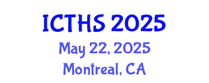 International Conference on Tourism and Hospitality Studies (ICTHS) May 22, 2025 - Montreal, Canada