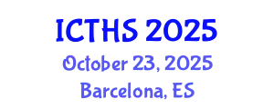 International Conference on Tourism and Hospitality Studies (ICTHS) October 23, 2025 - Barcelona, Spain