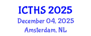 International Conference on Tourism and Hospitality Studies (ICTHS) December 04, 2025 - Amsterdam, Netherlands