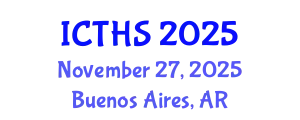 International Conference on Tourism and Hospitality Studies (ICTHS) November 27, 2025 - Buenos Aires, Argentina