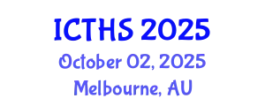 International Conference on Tourism and Hospitality Studies (ICTHS) October 02, 2025 - Melbourne, Australia