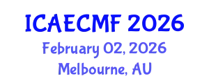 International Conference on Adult Education, Challenges and Motivating Factors (ICAECMF) February 02, 2026 - Melbourne, Australia