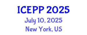 International Conference on Entomology and Plant Pathology (ICEPP) July 10, 2025 - New York, United States