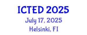 International Conference on Taxation and Economic Development (ICTED) July 17, 2025 - Helsinki, Finland