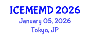 International Conference on Electric Motors and Electric Motor Design (ICEMEMD) January 05, 2026 - Tokyo, Japan