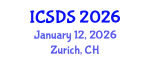 International Conference on Statistics and Data Science (ICSDS) January 12, 2026 - Zurich, Switzerland